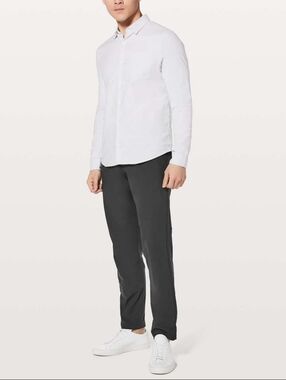 Lululemon ABC Pants Mens  Obsidian Classic-Fit 5 Pocket Warpstreme Size 32